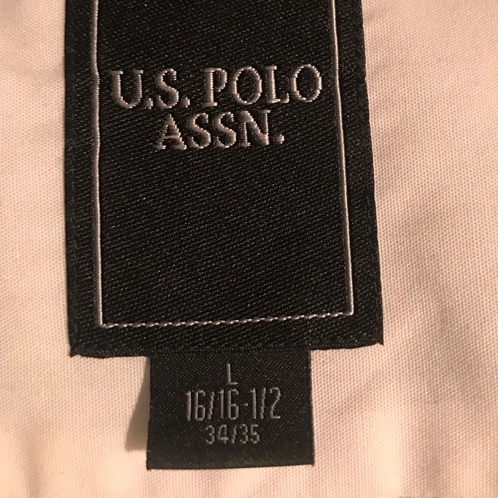 White Polo button down - Picture 3 of 3
